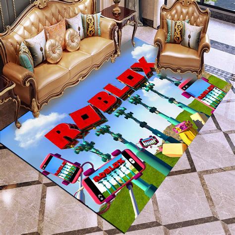 Roblox Area Rug Carpet 3d Print Anti-skid Rugs Living Room Bedroom Floor Mat | Rugs on carpet ...