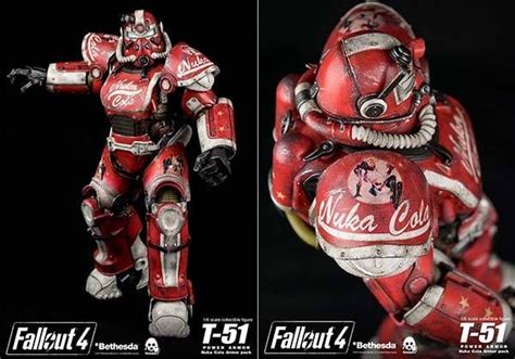 Fallout 4 T-51 Power Armor Nuka Cola Armor Pack | Gadgetsin | Power armor, Armor, Power