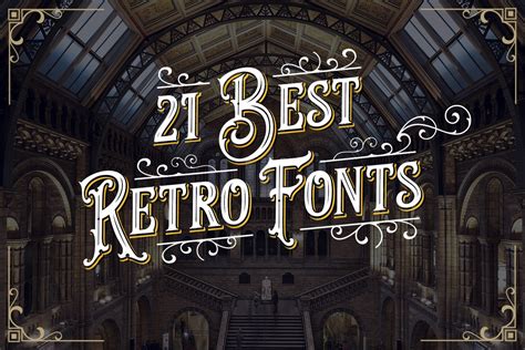 21 Best Retro Fonts