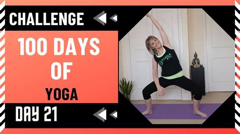 100 DAYS OF YOGA CHALLENGE | DAY 21 - YouTube