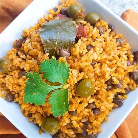 Arroz con Gandules (Pigeon Peas and Rice) - Mexican Appetizers and More!