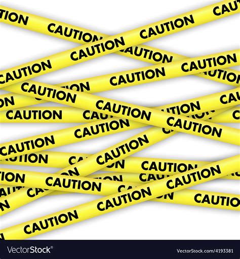 Caution tape Royalty Free Vector Image - VectorStock