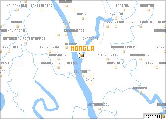 Mongla (Bangladesh) map - nona.net