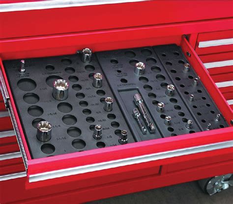 Tool Shop® 6-Piece Socket Drawer Organizer at Menards® | Tool drawer ...