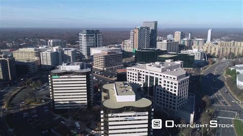 OverflightStock | Tysons, Virginia, USA. Panning pedestal right to left across Tysons Corner ...