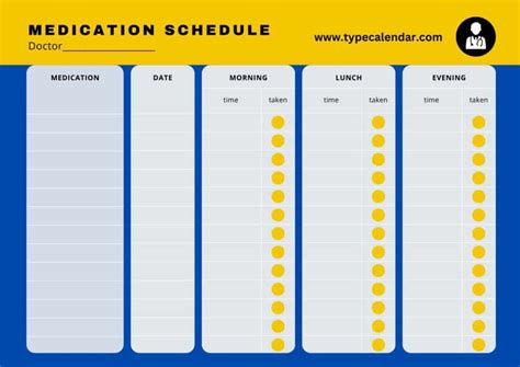 View Printable Daily Medication Schedule Template Pictures Printables ...