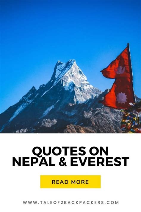 Best Nepal Quotes Capturing its Spirit, Mysticism and Charm | T2B