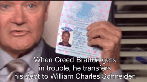 Did you know that “William Charles Schneider” is actually Creed Bratton’s real life birth name ...