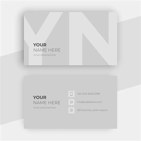 Premium Vector | Elegant business card template