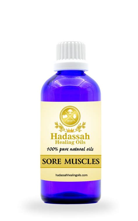 Sore Muscle and Massage 100ml Blend - Hadassah Healing Oils