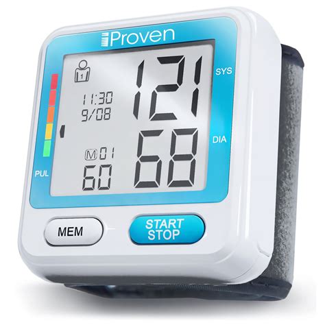 iProven BPM-317 Digital Automatic Blood Pressure Monitor Wrist ...