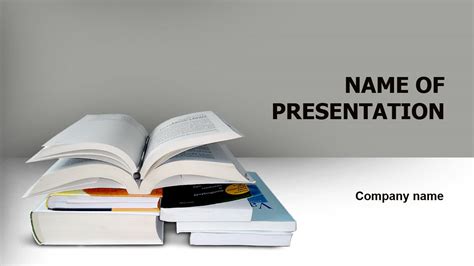 Download free Read Books PowerPoint theme for presentation | My ...