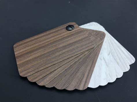 Laminate sample cutting - Couture Product Sampling