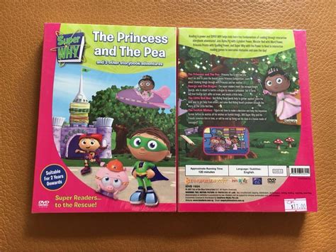 (New) Super Why - The Princess & the Pea & 3 other storybook adventures, Music & Media, CDs ...