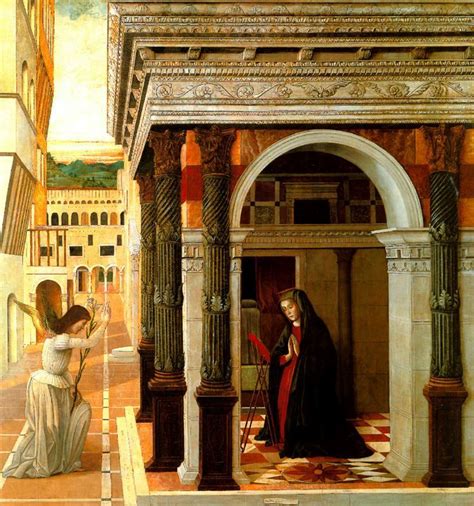 Giovanni Bellini | The annunciation painting, Renaissance paintings, Renaissance art