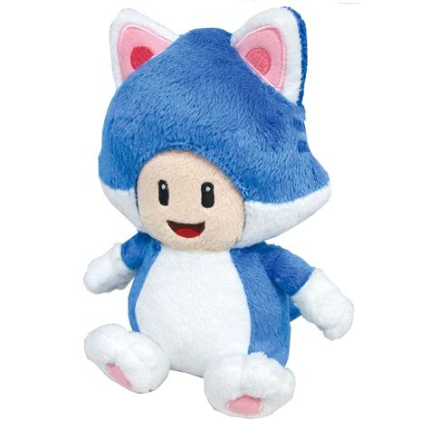 New Super Mario 3D World 7 Neko Cat Toad Stuffed Plush Toy Doll By ...