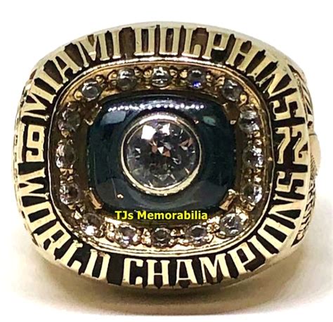 1972 MIAMI DOLPHINS PERFECT SEASON SUPER BOWL VII CHAMPIONSHIP RING - Buy and Sell Championship ...