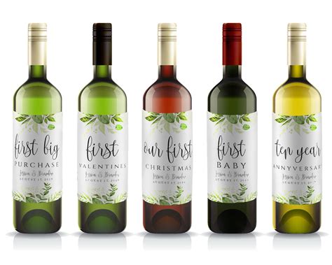 Wine Labels Templates