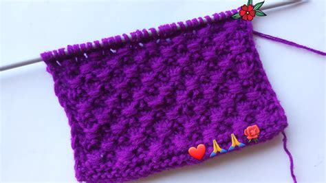 Beautiful Unique Stitches Knitting Pattern/Design/Readymade look/Step by Step tutorial for ...