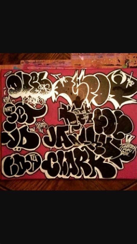 Ja jd clark foe spot set duel skuf | Graffiti, Foe, Canvas