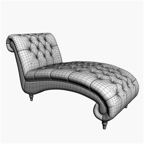 Living Room Chaise lounge 3D Model $29 - .dwg .fbx .max .obj - Free3D