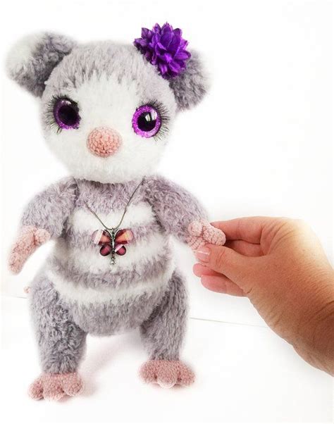 Possum crocheted Soft toy Toy for small children For Possum lovers ...