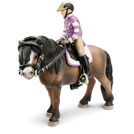 Schleich Pony Riding Set - Walmart.com