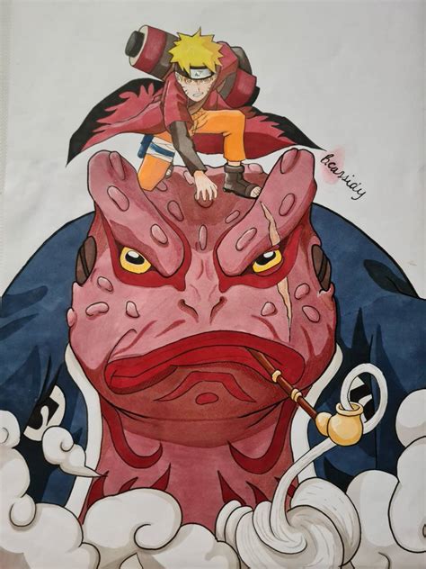 Naruto x Gamabunta by SpikeUzamaki358 on DeviantArt