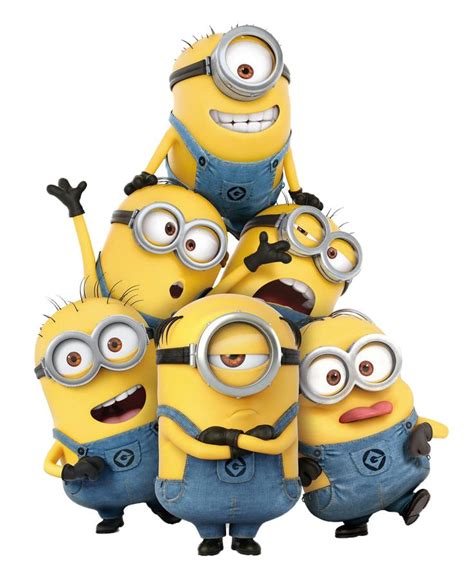 Group Minions PNG Photos | PNG Mart | Minions wallpaper, Cute minions ...