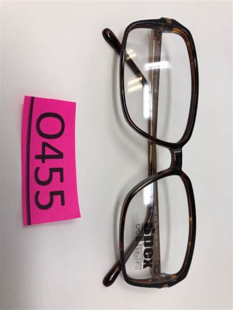 Spex Eyewear Eyeglasses Frame 423 55-15-140 Tortoise Bronze O455 | eBay