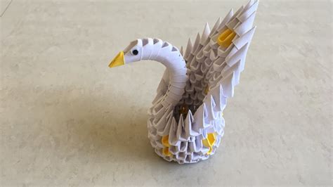 3d Origami Swan Easy Step By Step - teachcreativa.com