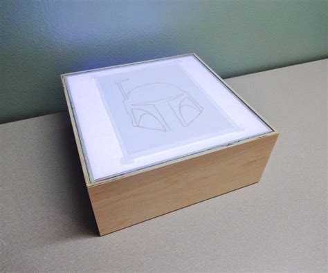 How to Make an LED Light Box | Led light box, Light box for tracing, Light box diy