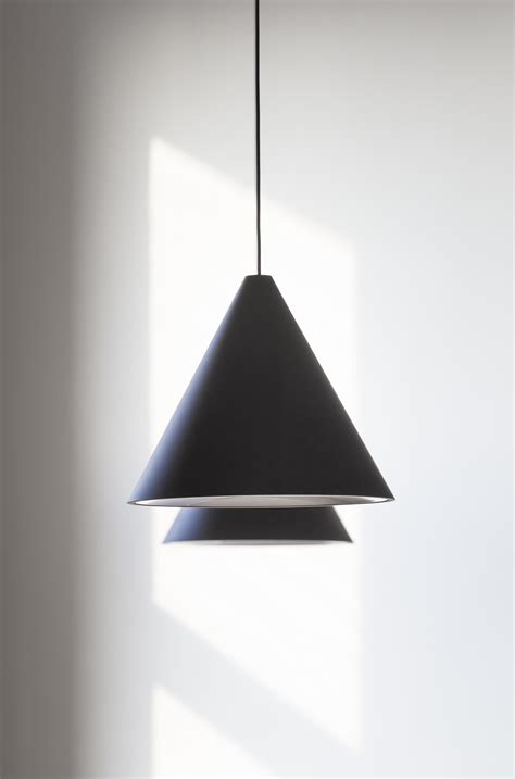 Flos String Light Cone Pendant - Black | Made In Design UK