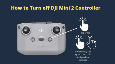 How to Turn off DJI Mini 2 Controller | Decortweaks