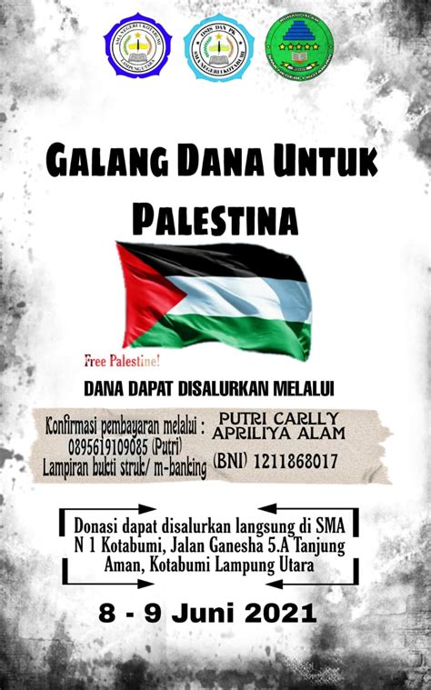 Galang Dana untuk Palestina - SMAN 1 Kotabumi