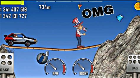 Hill climb racing game ! what is this I can't believe it 😁😱😱 #hillclimbracing #srmgaming - YouTube