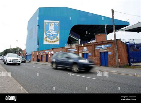 General exterior view of Hillsborough Stadium, Home Stadium of ...