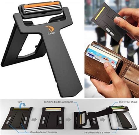 New-Ultra-Portable-Carzor-Card-Razor-Wallet-Credit-Card-Mini-Travel ...