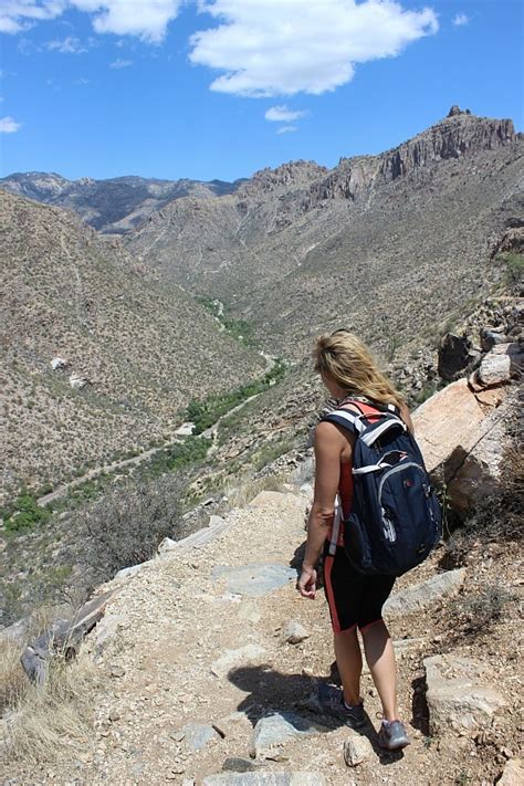 Hiking Sabino Canyon - The World on my Necklace