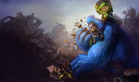 Grungy Nunu :: League of Legends (LoL) Champion Skin on MOBAFire