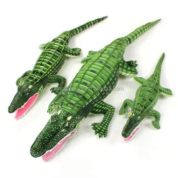 Giant Realistic Plush Crocodile Life Size Stuffed Alligator Plush Toy - Buy Lifelike Big Size ...