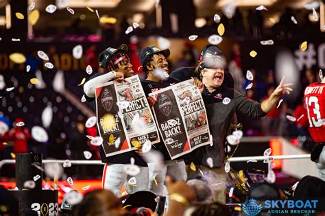 2023 CFP National Champions: Georgia Bulldogs - Celebration Gallery - SkyBoat