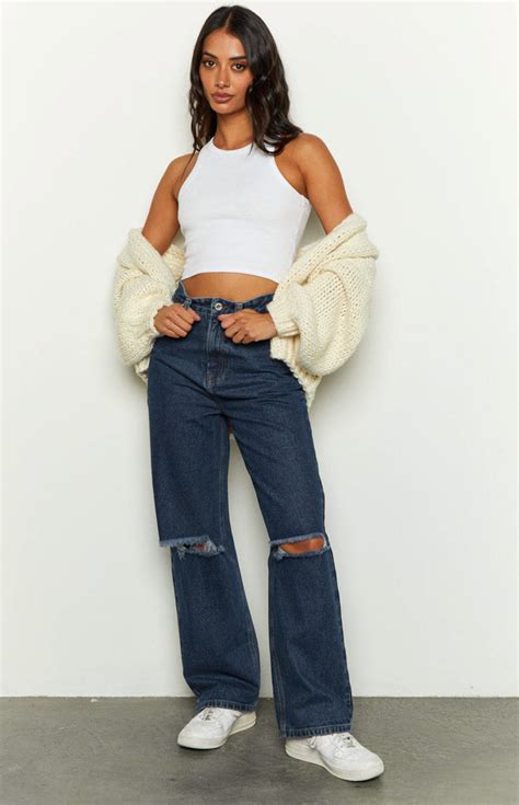 Robin Dark Blue Denim Jeans – Beginning Boutique US