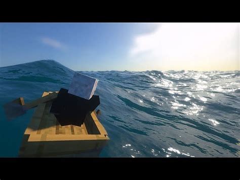 Minecraft Physics mod now features realistic ocean waves