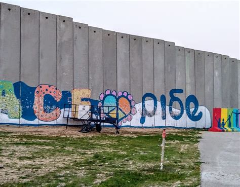 Israel Gaza Peace Wall and Home Hospitality - Custom Israel Tours by Judy Isaacson