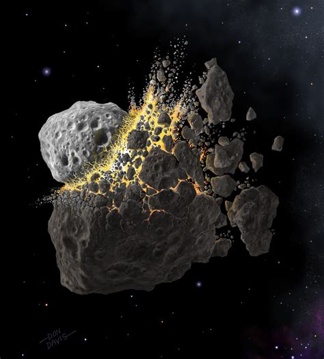 Many asteroids might be remnants of five destroyed worlds, scientists ...