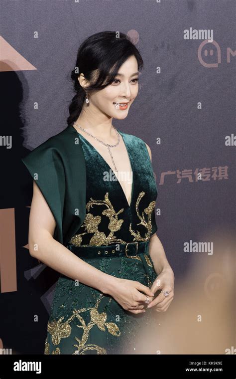 Chinese actress Fan Bingbing poses as she arrives on the red carpet for ...