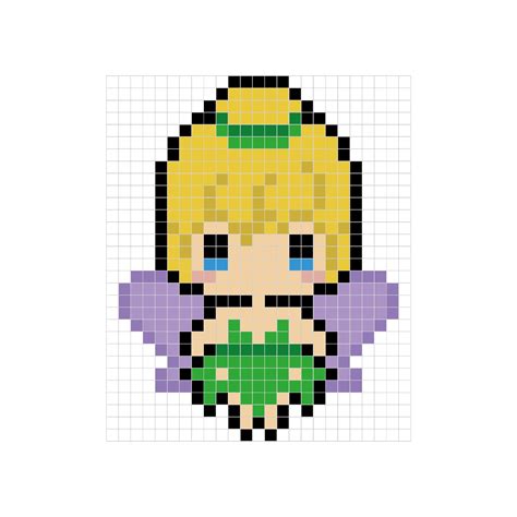 an image of a pixel art style character with blue eyes and blonde hair, wearing a green