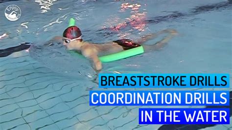 Learn Swimming Breaststroke: Coordination Drills for Arms, Legs and Breathing