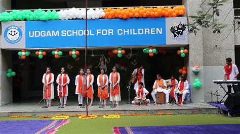 Celebrating 75 years of Independence at Udgam School for Children - YouTube